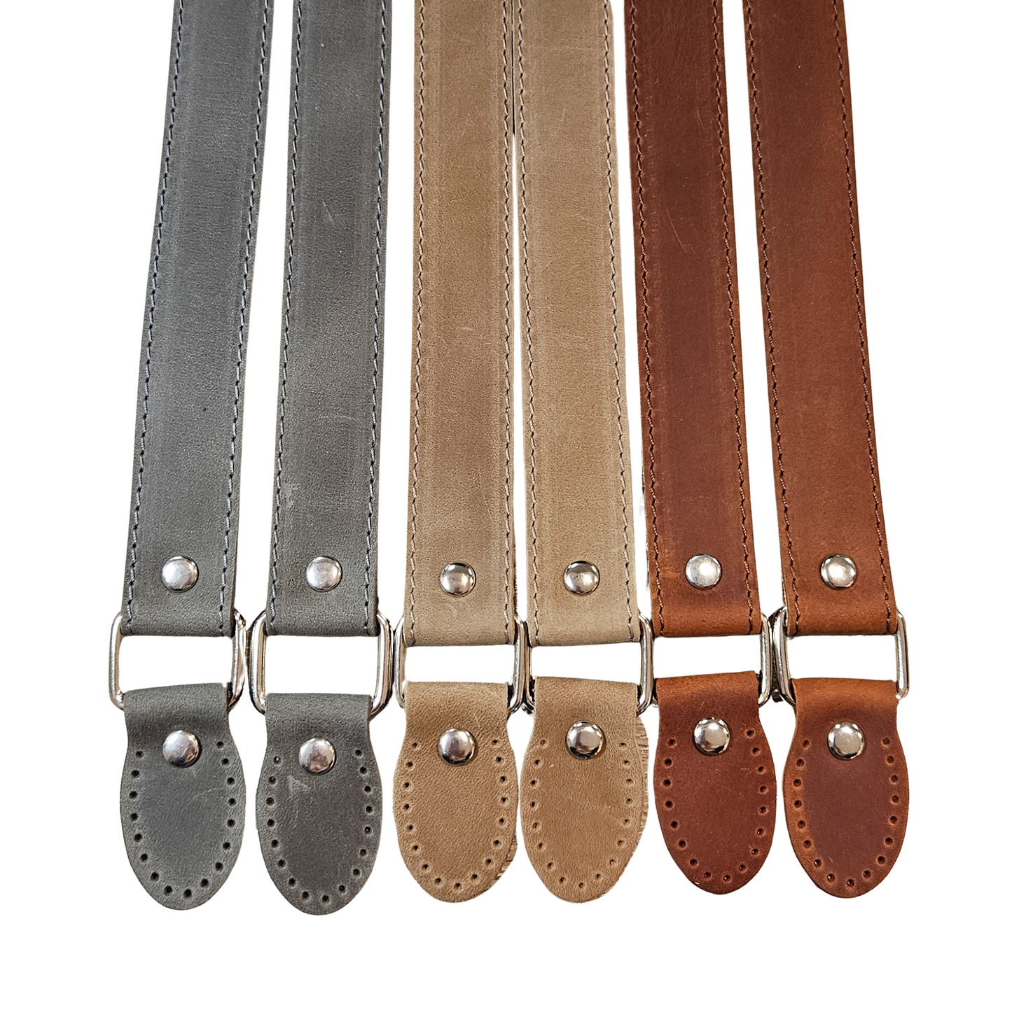 Skuldereim i ekteskin med klaffer til å sy fast - 77 cm ( sett 2 stk)