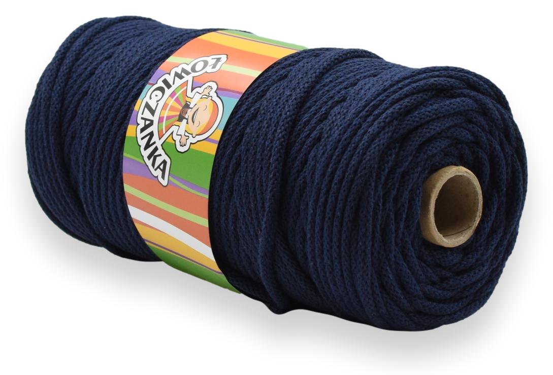 Bomullssnor 5 mm/100m - JEANS