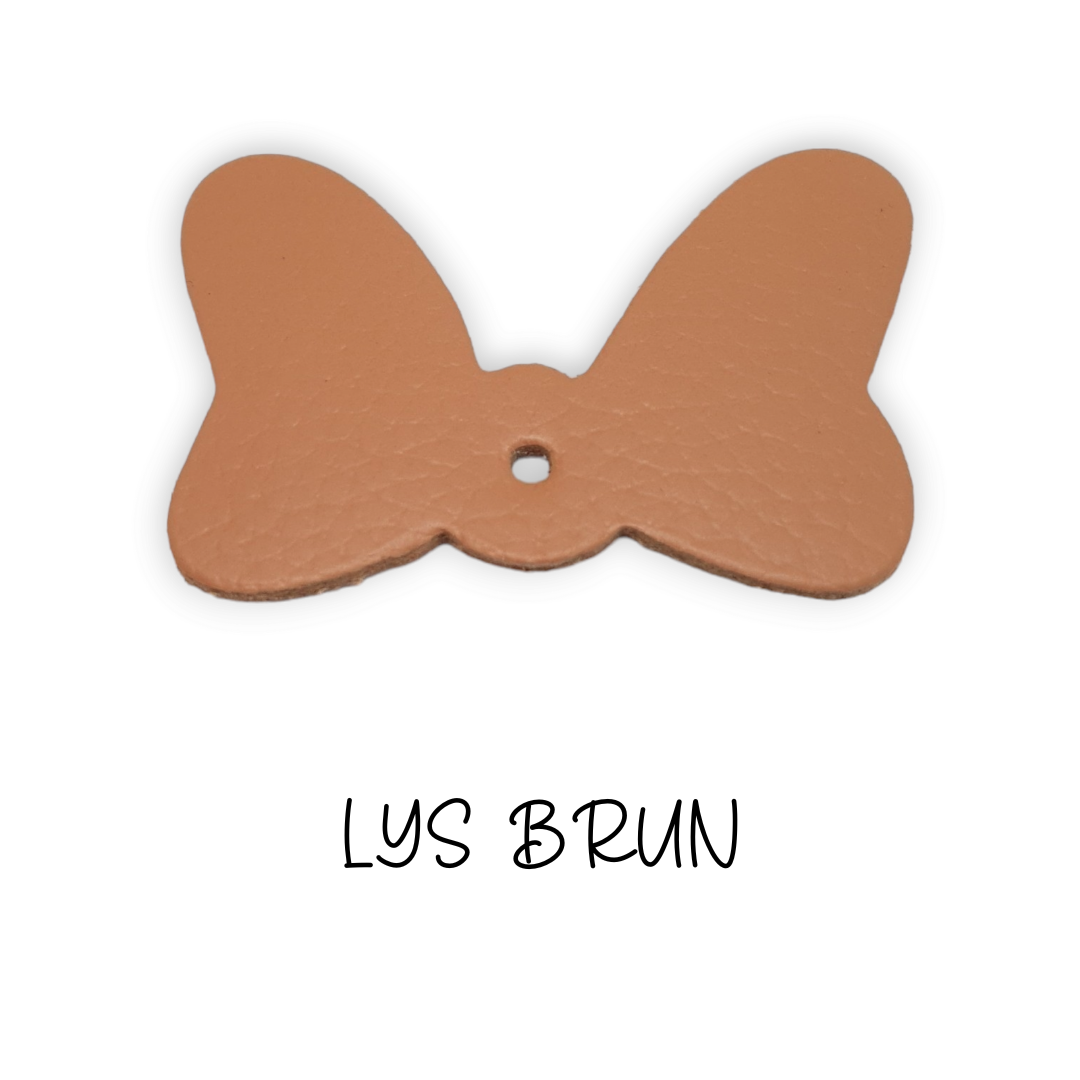 Regulerbar skinnreim- LYS BRUN