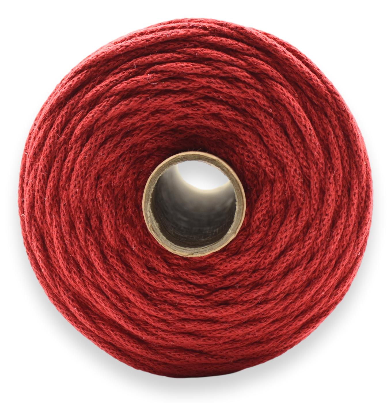 Bomullssnor 3 mm/ 200 m - RØD