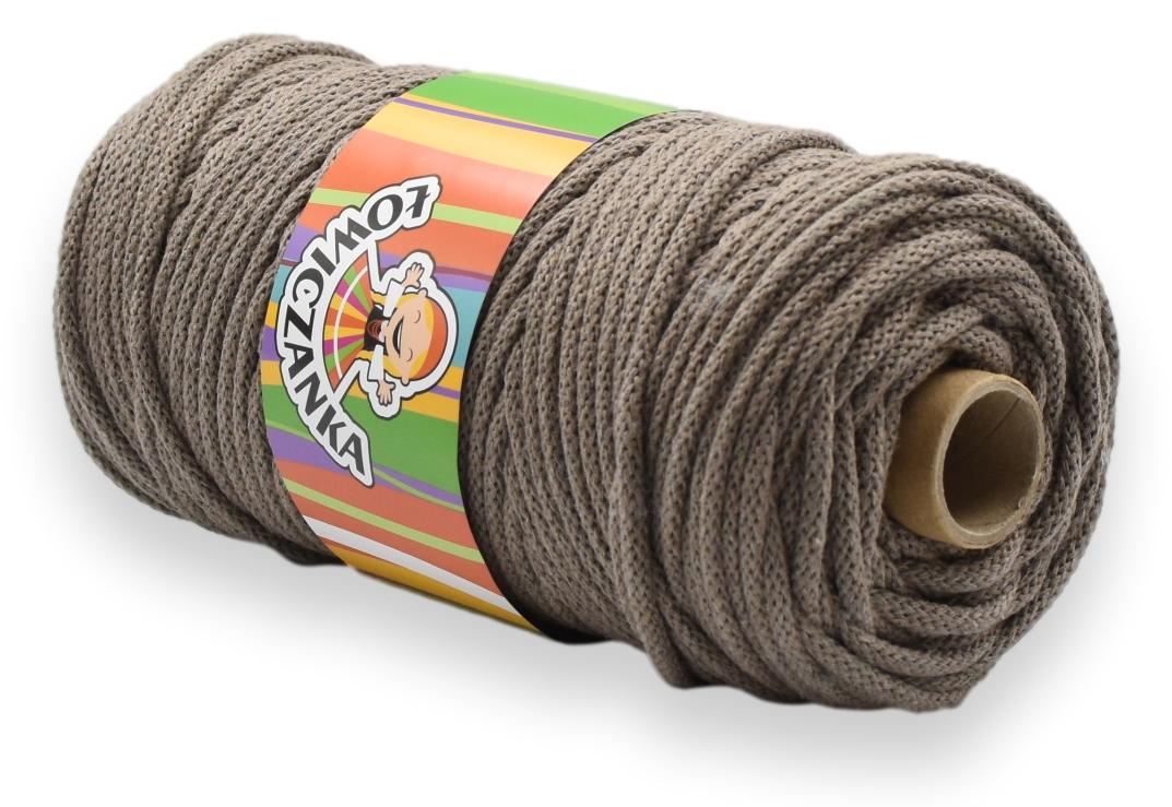 Bomullssnor 5 mm/100m - MOKKA 039