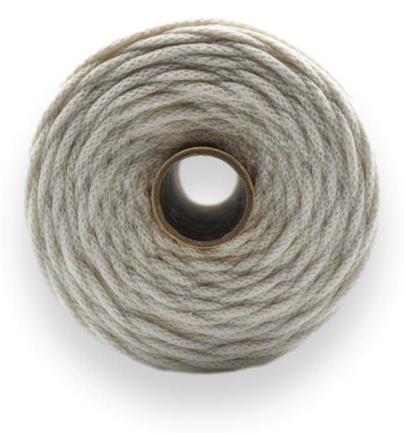 Bomullssnor 3 mm- ECRU 037