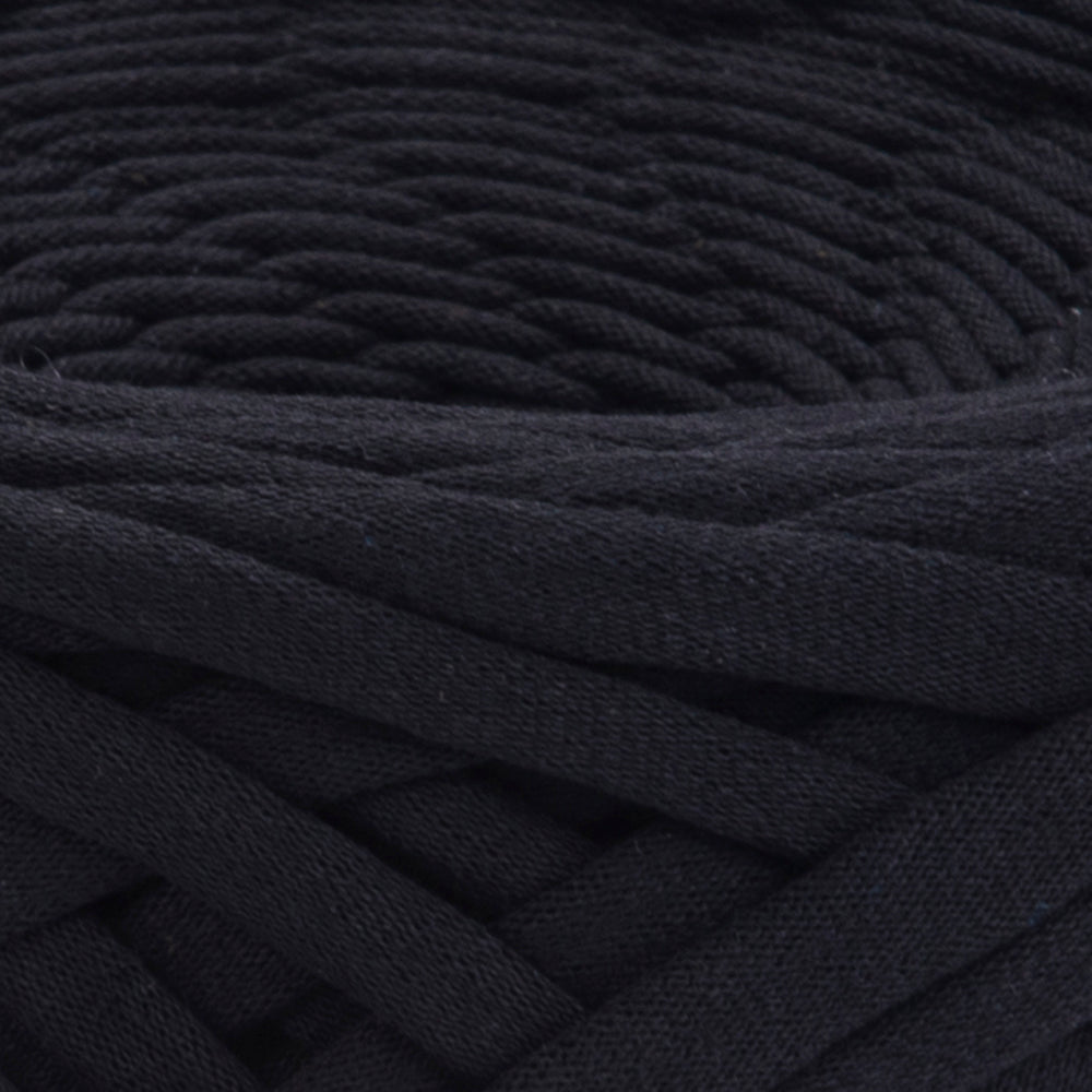 YarnArt Cotton Club- premium stoffgarn 7300 BLACK