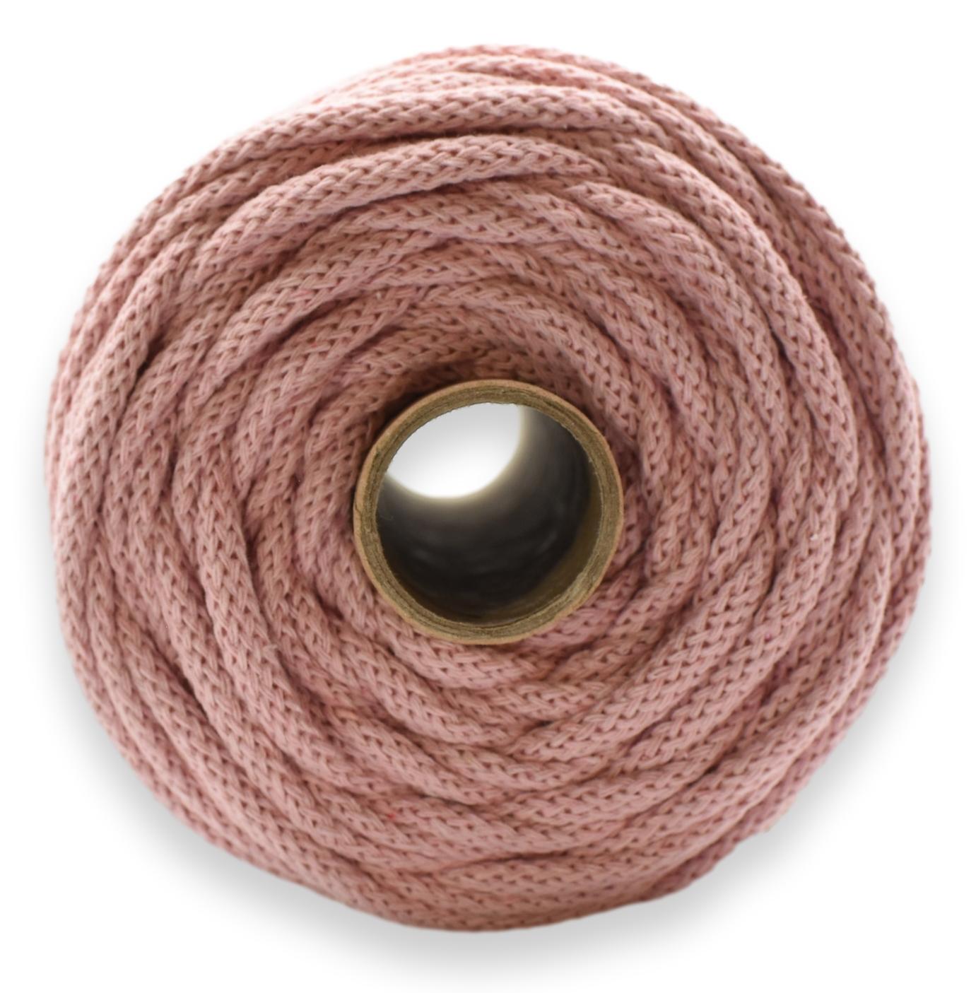 Bomullssnor 5 mm/100m - CANDYROSA 052
