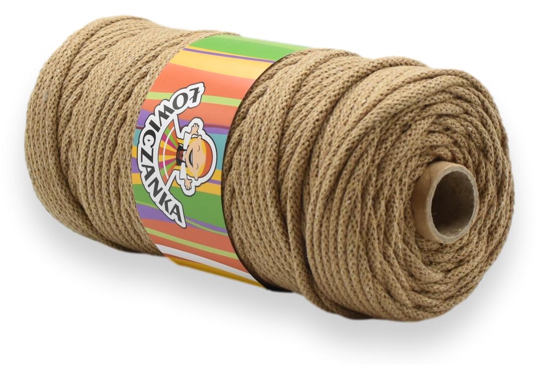 Bomullssnor 5 mm/100m - WHISKEY 034