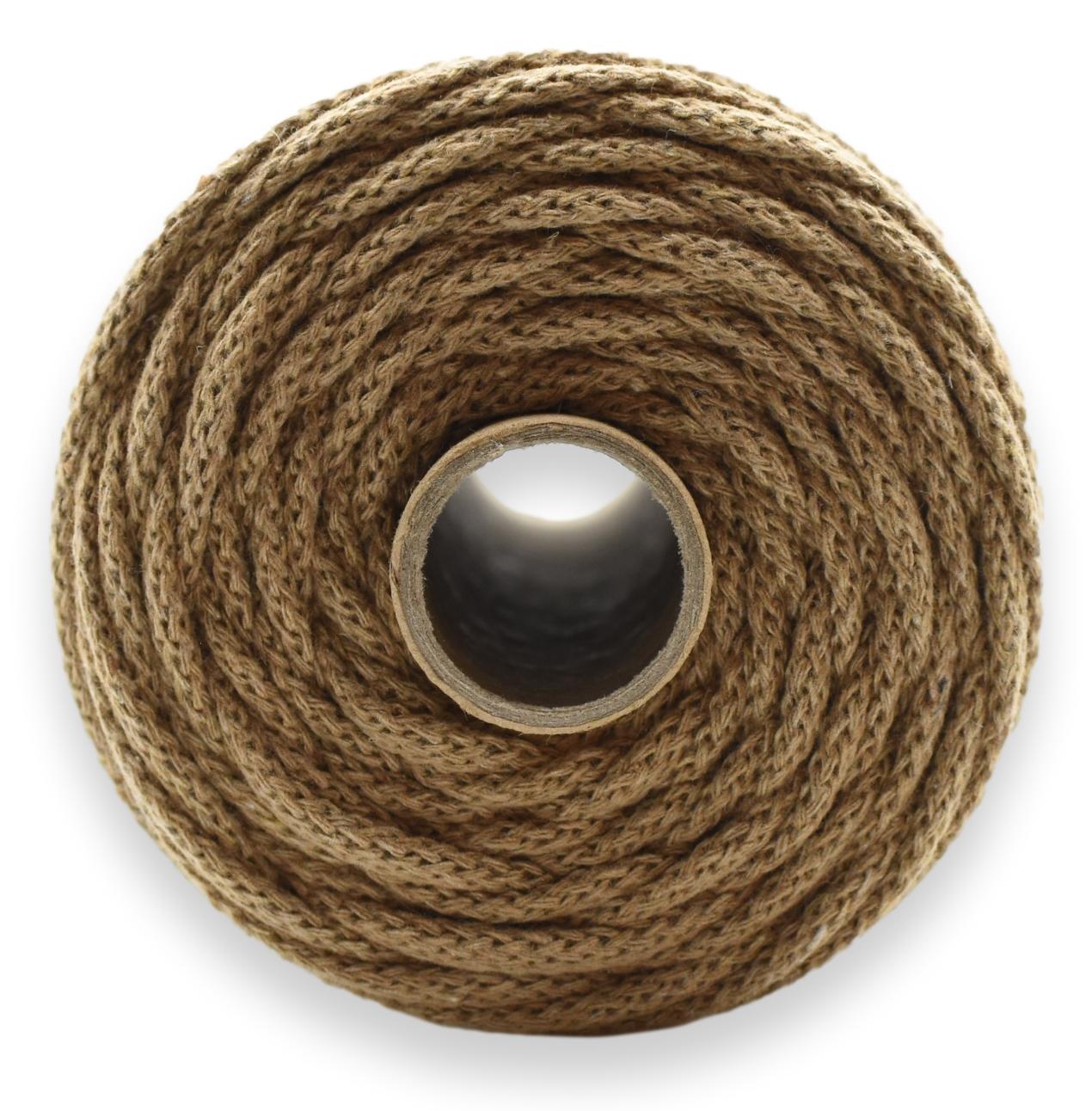 Bomullssnor 5 mm/100m - WHISKEY 034