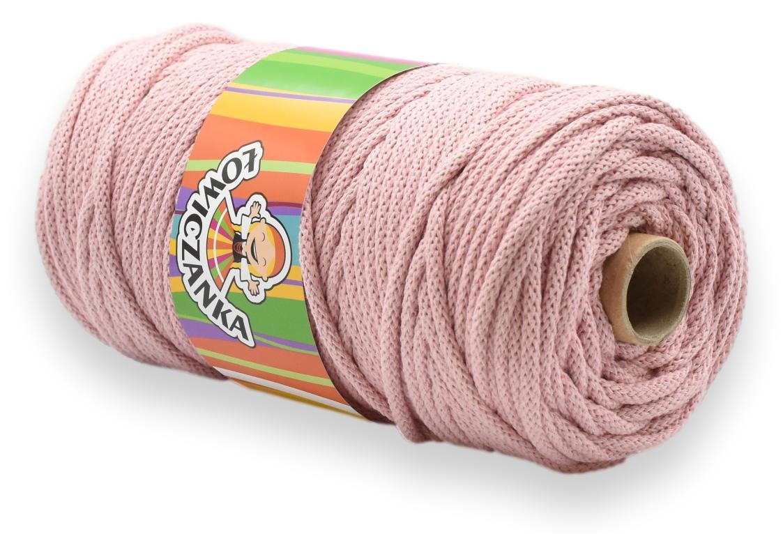 Bomullssnor 5 mm/100m - CANDYROSA 052