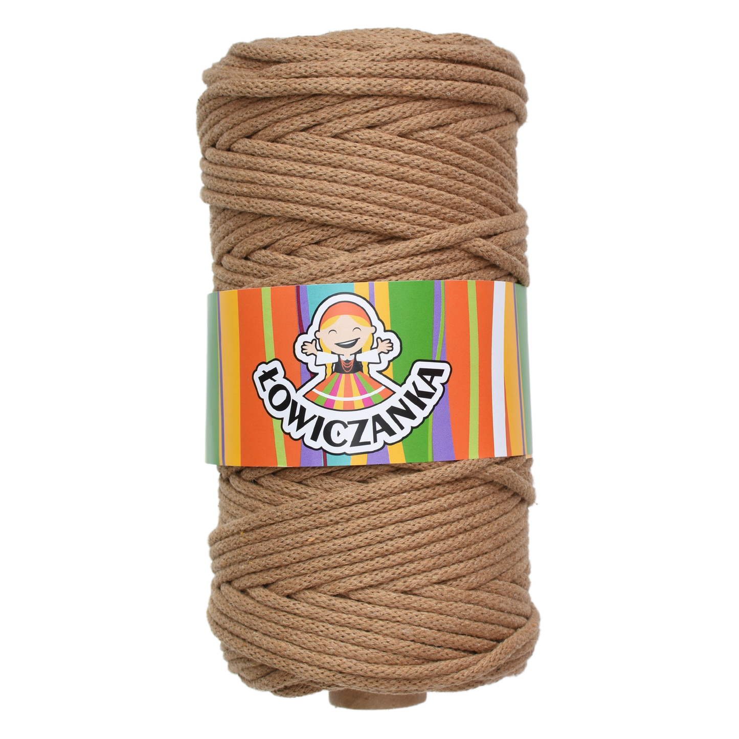 Bomullssnor 5 mm/100m - WHISKEY 034