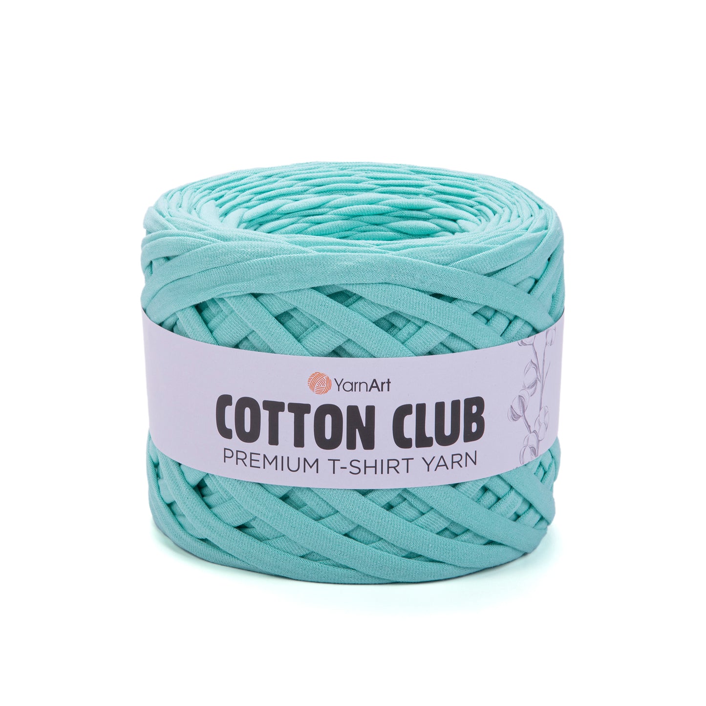 YarnArt Cotton Club- premium stoffgarn 7355 MINT