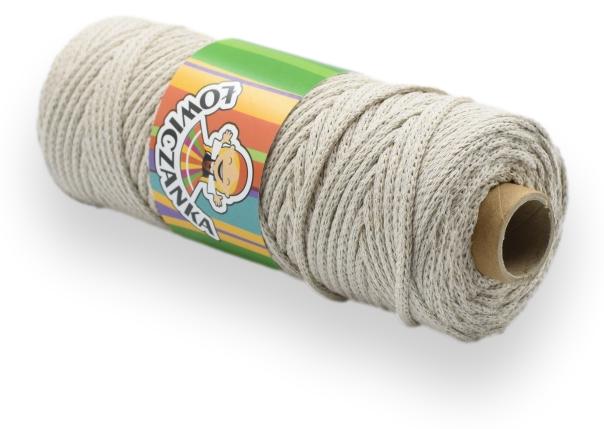 Bomullssnor 2 mm- SAND