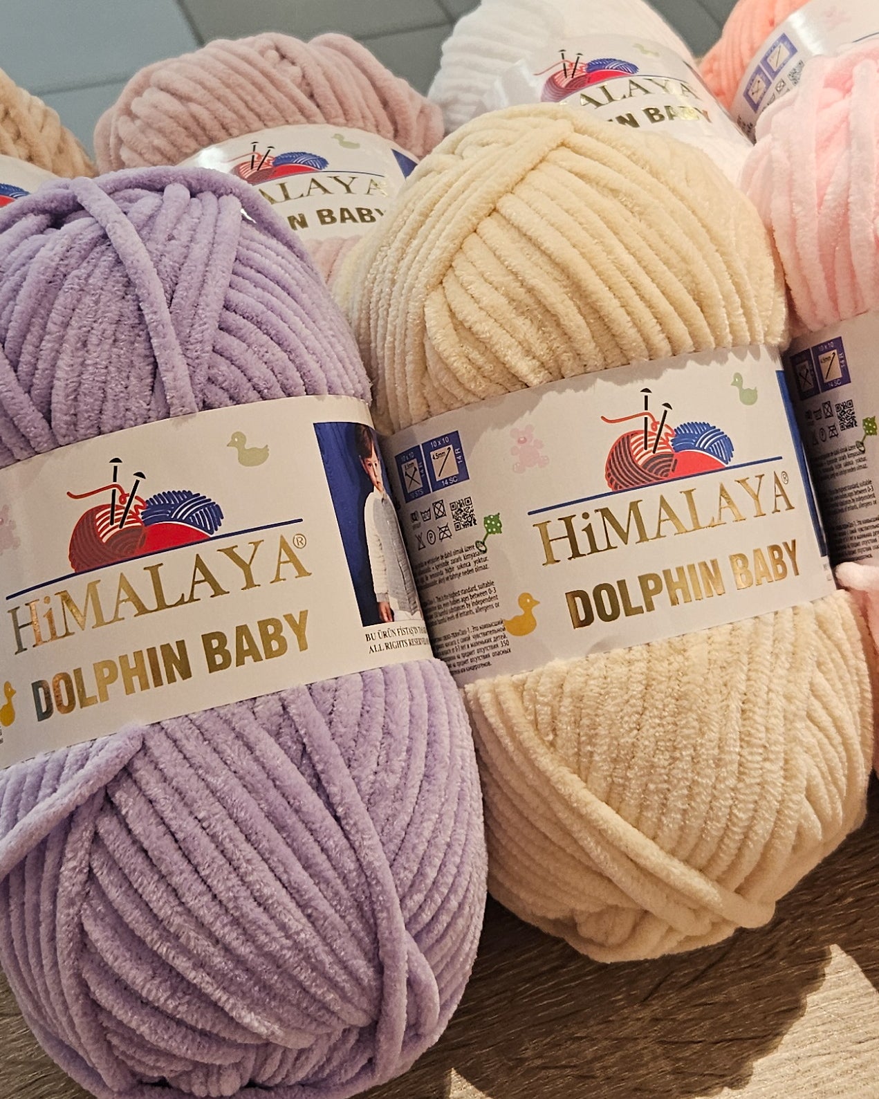 Chenille garn/ Plysj garn