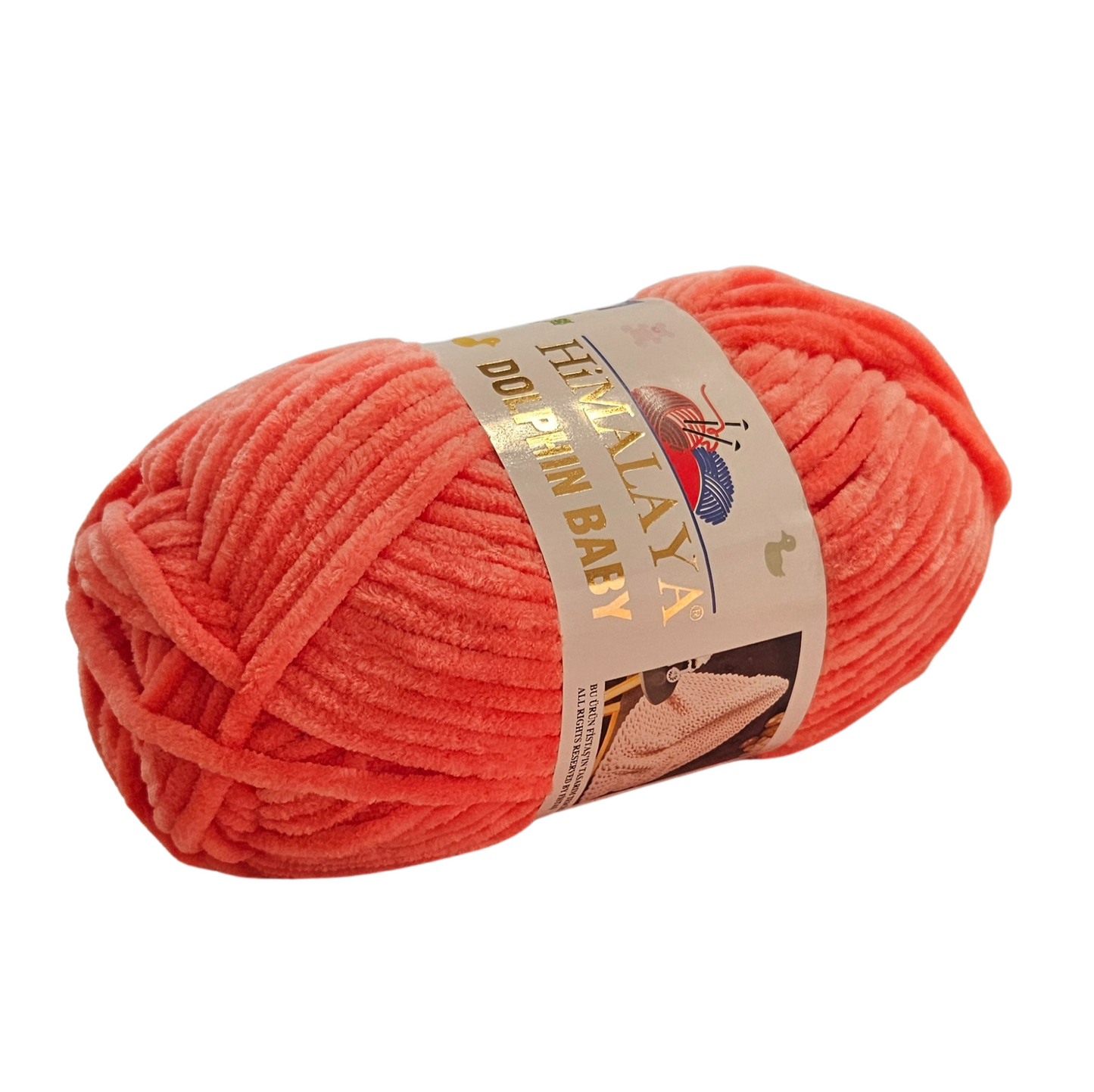 Himalaya Dolphin Baby- MØRK LAKSROSA 80332