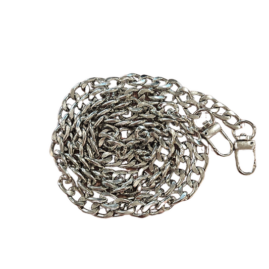 Lett metallkjede 10 mm/ 120 cm