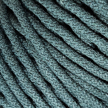 SyTau – Ekstra stiv bomullssnor med polyesterkjerne – 5 mm/100 meter, FLASKEGRØNN 25