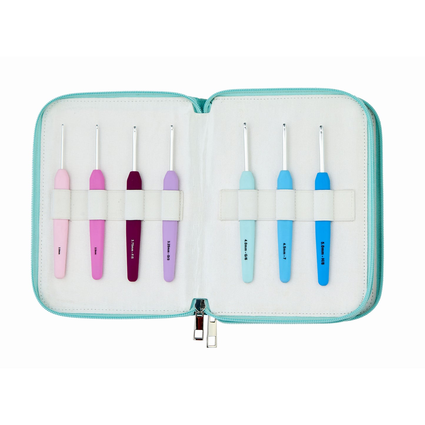 KnitPro Waves Grande heklenålsett 2-12 mm