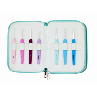 KnitPro Waves Grande heklenålsett 2-12 mm