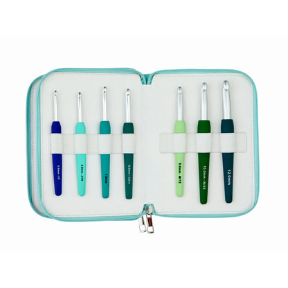 KnitPro Waves Grande heklenålsett 2-12 mm