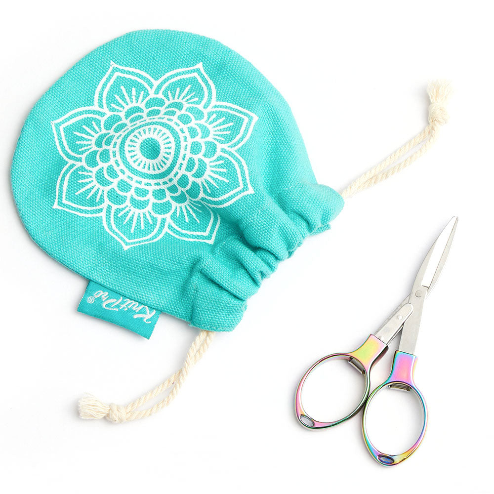 KnitPro Mindful sammenlegbar saks- rainbow