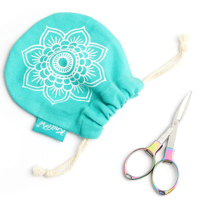 KnitPro Mindful sammenlegbar saks- rainbow