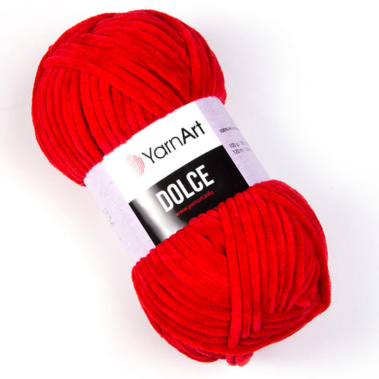 YarnArt Dolce garn- RØD 748