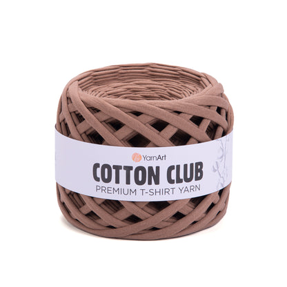 YarnArt Cotton Club- premium stoffgarn 7307 MINK MELKESJOKOLADE