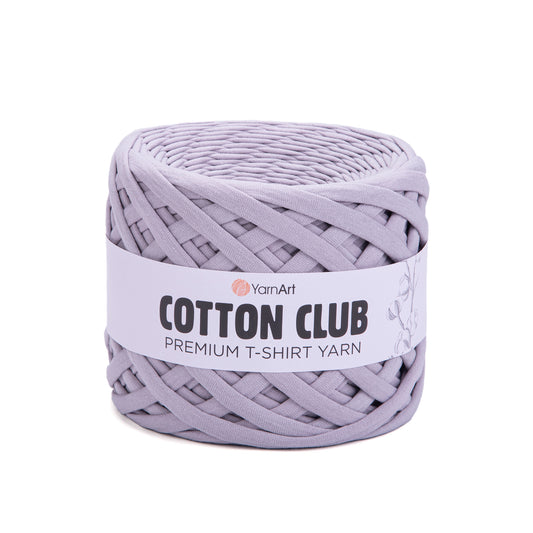 YarnArt Cotton Club- premium stoffgarn 7303 SOFT GREY