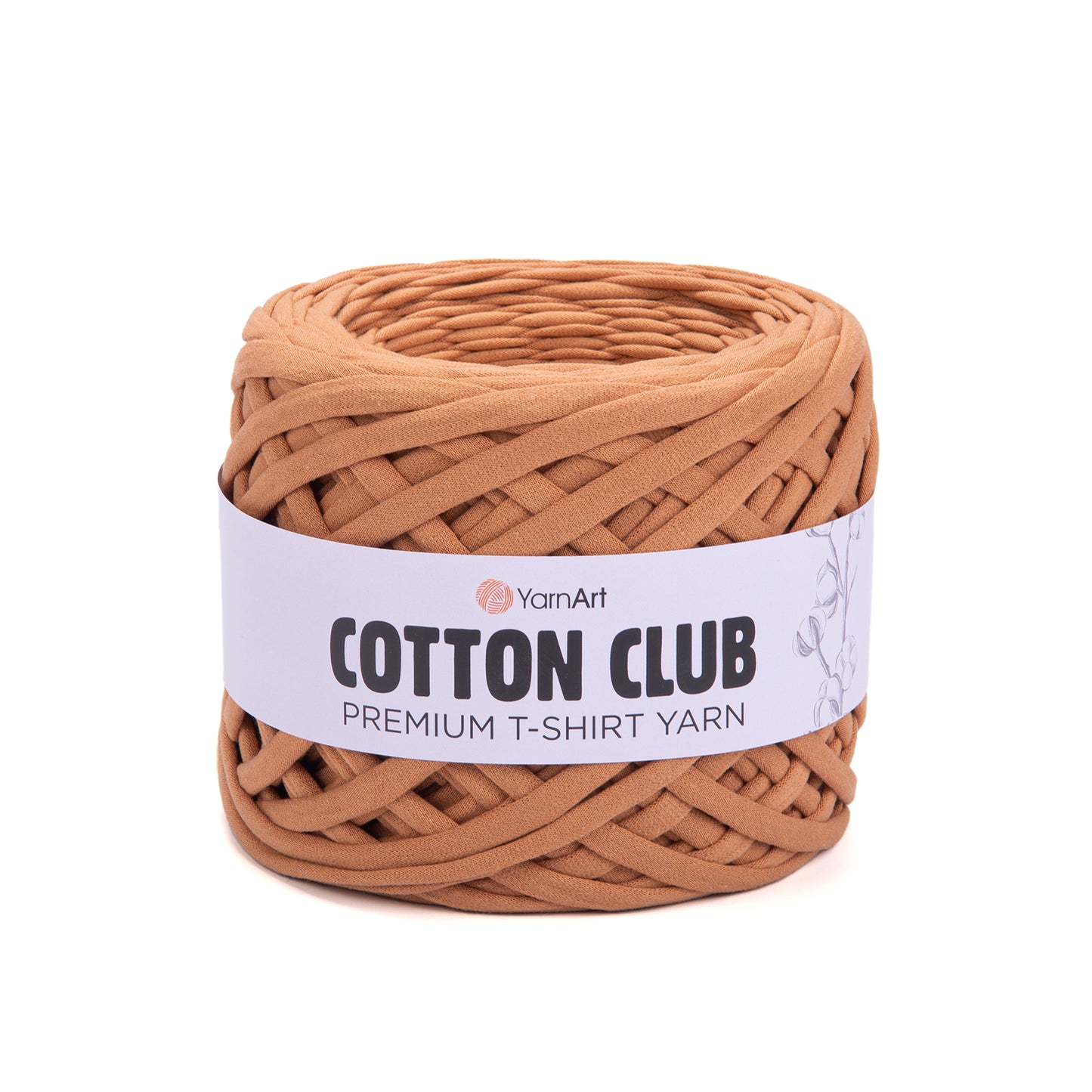 YarnArt Cotton Club- premium stoffgarn 7310 CAMEL