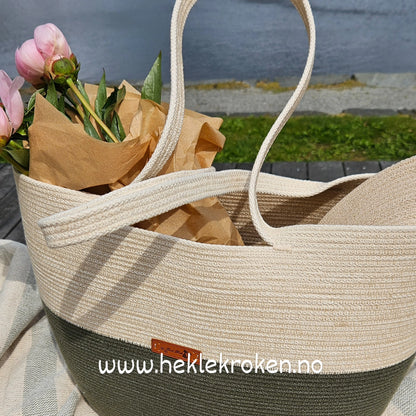 Elegant bykurv / strandveske – SyTau