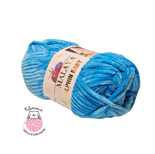 Himalaya Dolphin Baby- BLÅ 80326