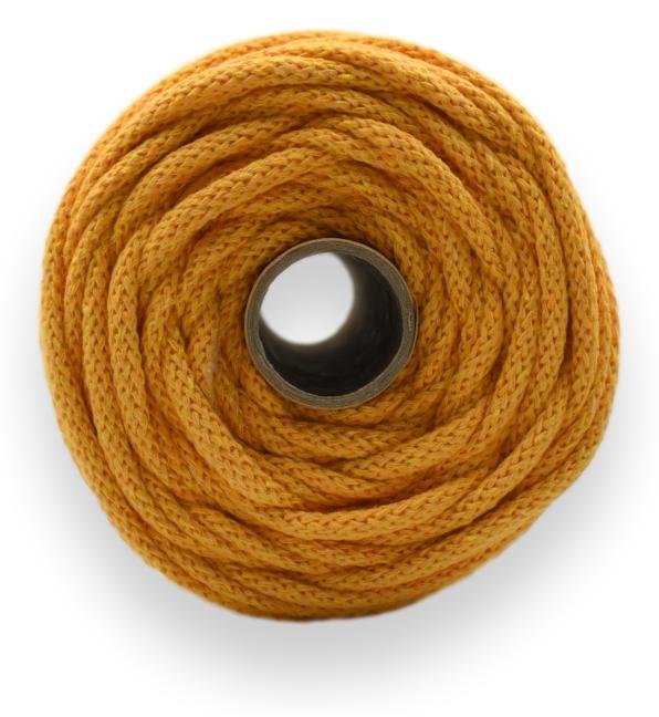 Bomullssnor 5 mm/100m - SOLGUL