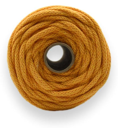 Bomullssnor 5 mm/100m - SOLGUL