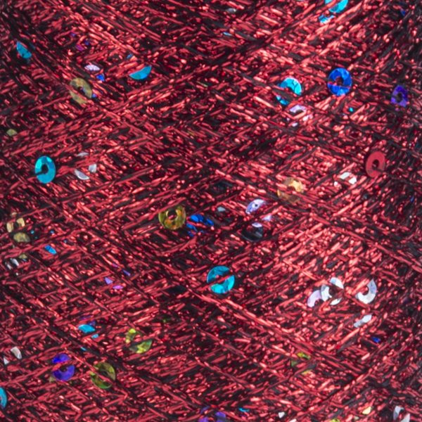 YarnArt Paillettes 8006 RØD