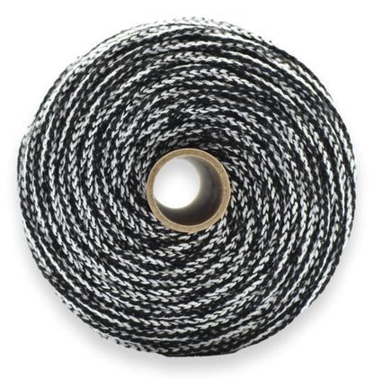 Bomullsnor 3mm -OREO MELERT