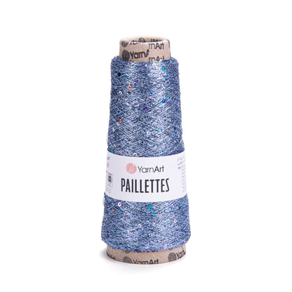 YarnArt Paillettes 8003 BLÅ