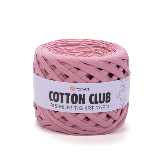YarnArt Cotton Club- premium stoffgarn 7341 POWER PINK