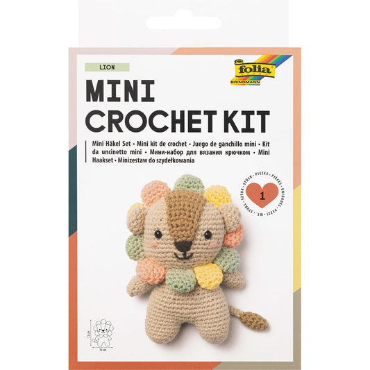 Mini heklesett - LØVE