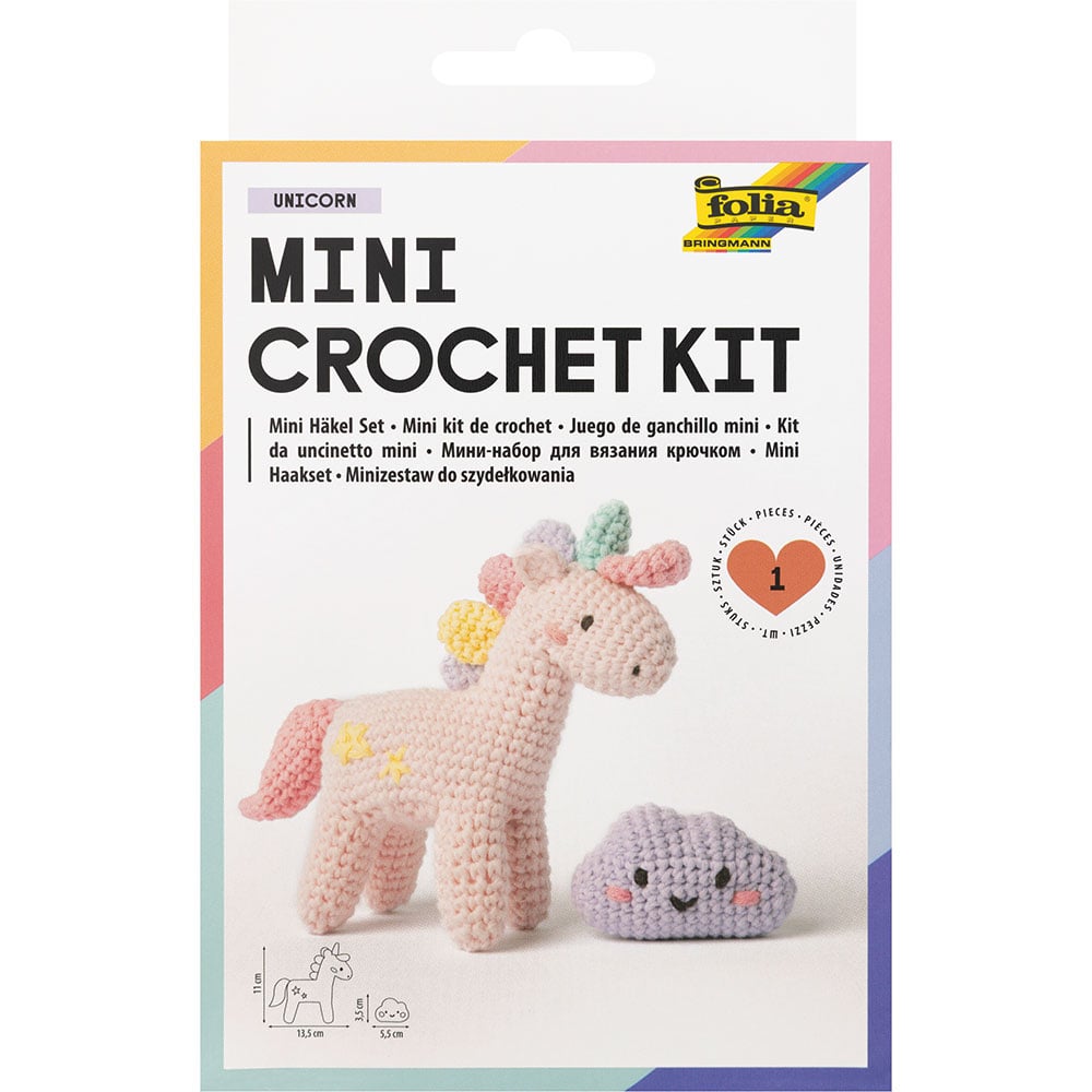 Mini heklesett - ENHJØRNING