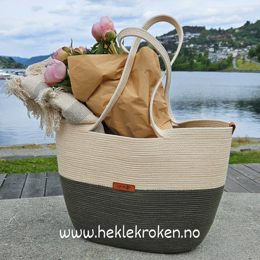 Elegant bykurv / strandveske – SyTau