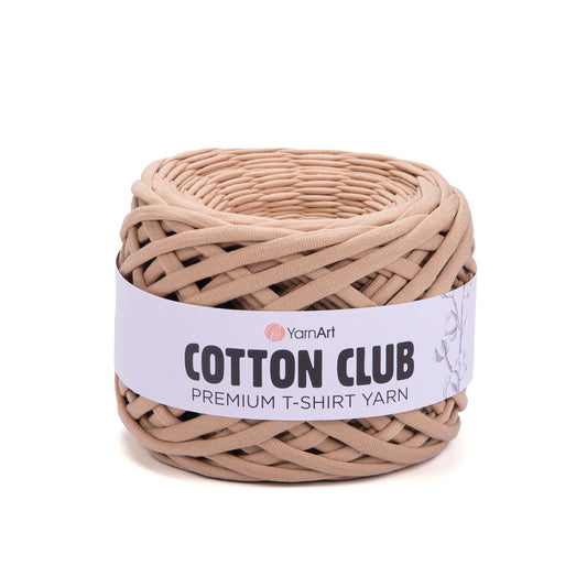 YarnArt Cotton Club- premium stoffgarn 7311 MILKY BROWN
